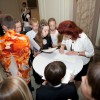 12 August 2011. Participants of the logo contest for the celebrations of 21 August visit the Saeima